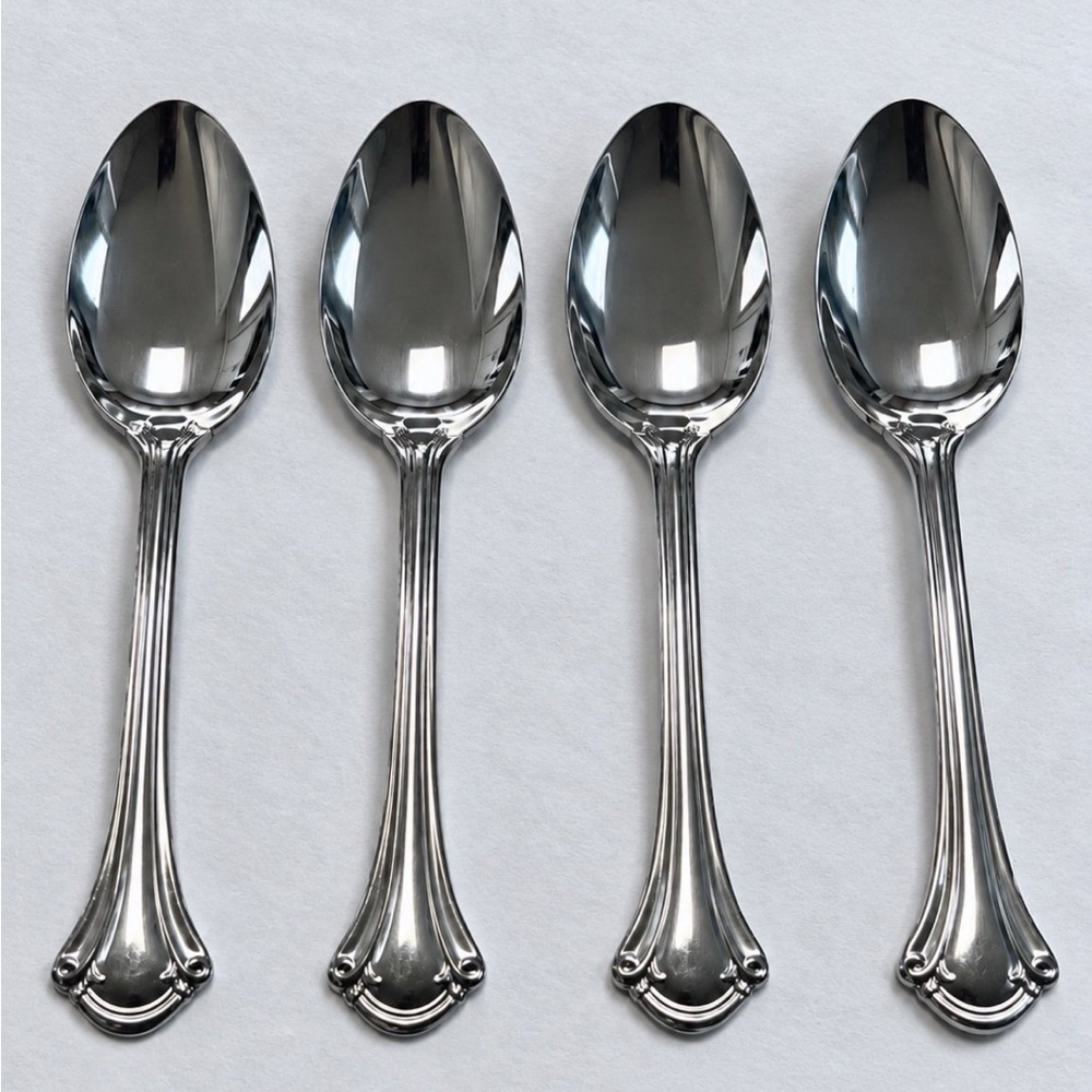 Wallace Resplendence 18/10 Stainless Steel Teaspoons – Set of 4